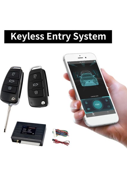 Araba Alarm Araç Anahtarsız Giriş Merkezi Kapı Kilit Kiti Araç Anahtarsız Uygulama Uzaktan Kumanda Giriş (Yurt Dışından) indirimleri