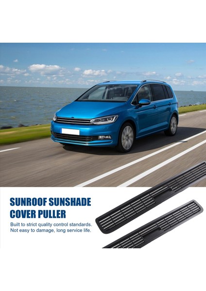 Magotan Için Touran Golf6 Golf4 Sunroof Visor Kapak Tutamak Itme Çekme Plaka Tokası Parmak Basınç Plakası Siyah (Yurt Dışından) indirimleri