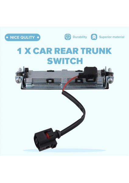 Araba Arka Bagaj Anahtarı Push Düğmesi Elektrikli Kapak Kilit Aktüatör Vw Polo Için Klasik Passat Suran 3B9827566A 3B9827566D (Yurt Dışından) fırsatları