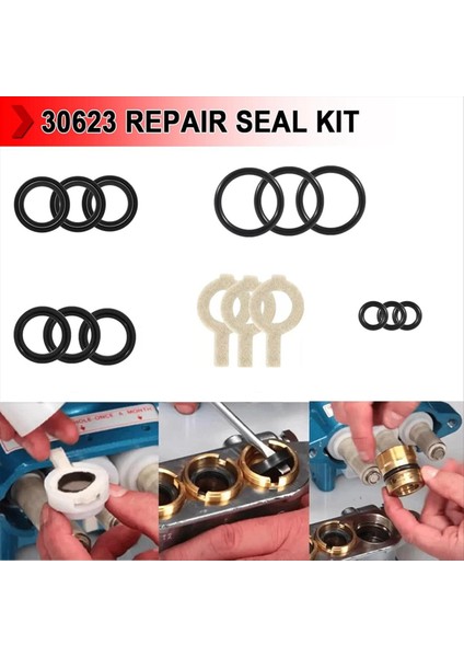 30623 Conta Kiti Pompa Yıkayıcı Mühürler Kiti Kedi Pompasına Uyuyor 30 31 34 310 340 350 Model Çerçeve Dalgalı Piston (Yurt Dışından) fırsatları