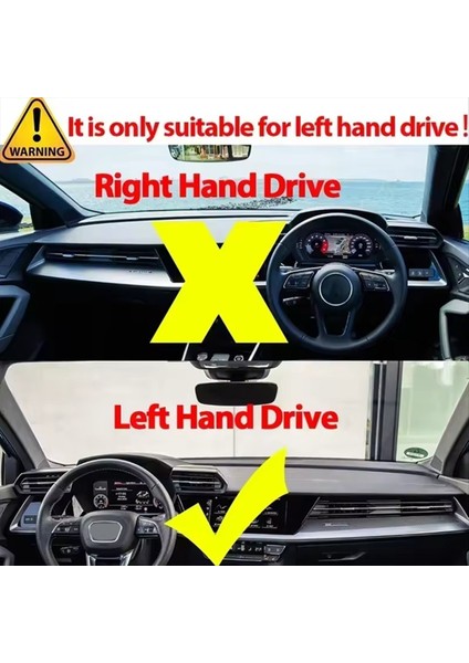 Audi A3 S3 Rs3 8y Rs 3 2021-2024 Lhd Için Şık Karbon Fiber Desen Yan Ayna Kapak Kapakları (Yurt Dışından) modelleri