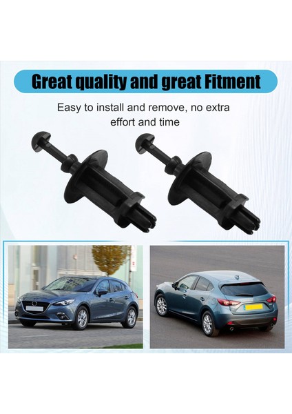 Bagaj Kapısı Trim Panel Askı Tokası BHN9-68-301 BHN968301 Mazda 3 Bm Axela Hatchback Cx-30 Cx4 Cx3 Bagaj Kaput Kancaları (Yurt Dışından) fırsatları