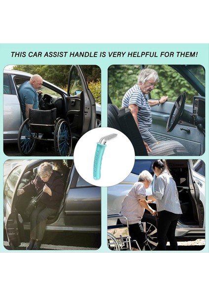 Yaşlılar Için Araba Kapısı Kolu Portatif Araba Yardım Kolu Araba Tutma Kolu ile Yaşlılar Için Tasarlanmış Araç Yardım Kolları (Yurt Dışından) fırsatları