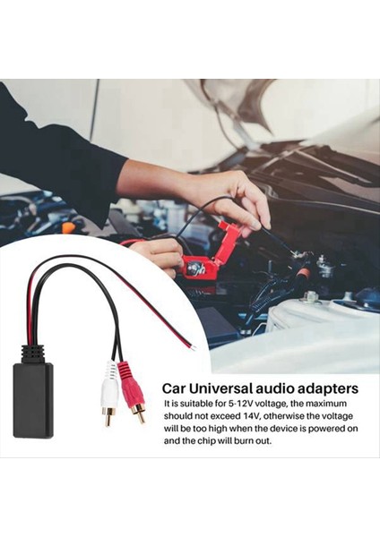 2pcs Araba Evrensel Kablosuz Bluetooth Modülü Müzik Adaptörü Rca Aux Ses Kablosu (Yurt Dışından) indirimleri
