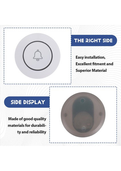 M6 Kapı Zili Açık Düğmesi Kablosuz Kapı Zili Akıllı Wifi Kapı Zili Ev Alarm Akıllı Kapı Zili Kablosuz 433 Kapı Zili (Yurt Dışından) indirimleri