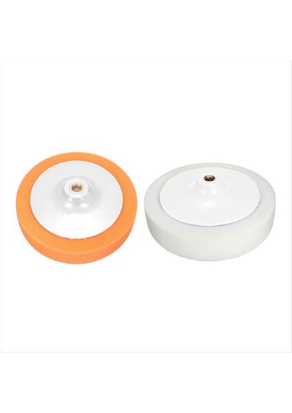 2pcs 7 Inç 180MM Araba Parlatma Pedi Paspya Ped Yumuşak Sünger M14 Iplik (Yurt Dışından)