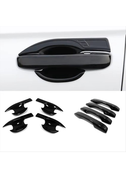 Araba Siyah Yan Kapı Kolu Dekoratif Kapı Kasesi Kabuk Sticker Honda Cr-V Crv 2023 2024 (Yurt Dışından) fiyatları