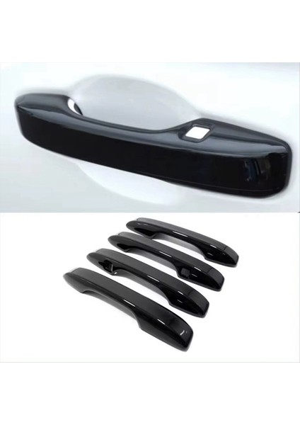 Araba Siyah Yan Kapı Kolu Dekoratif Kapı Kasesi Kabuk Sticker Honda Cr-V Crv 2023 2024 (Yurt Dışından) fırsatları