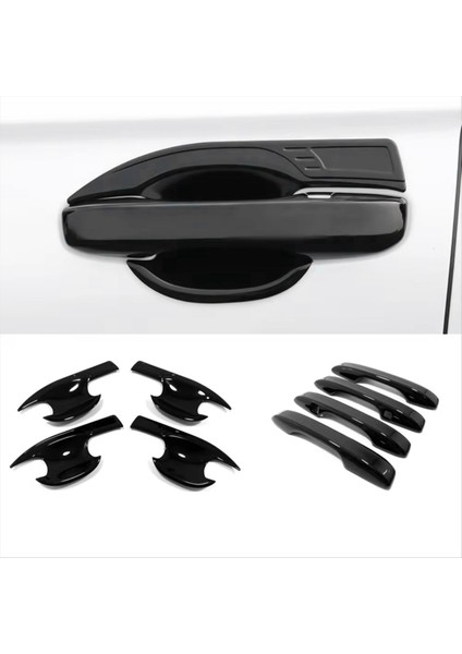 Araba Siyah Yan Kapı Kolu Dekoratif Kapı Kasesi Kabuk Sticker Honda Cr-V Crv 2023 2024 (Yurt Dışından) indirimleri