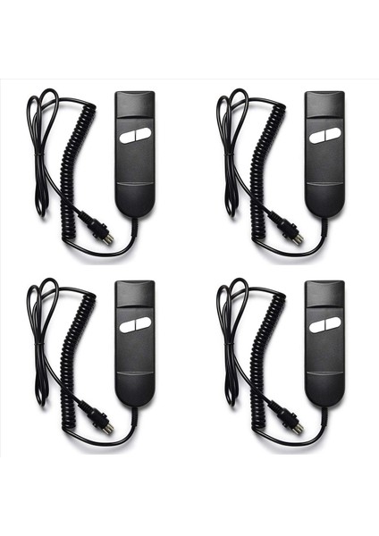 4x Asansör Sandalye Uzaktan Değiştirme 5 Pin 2 Düğme Güç Rekliner Uzak Yedek Parçaları Okin Limoss Pride Düz (Yurt Dışından)