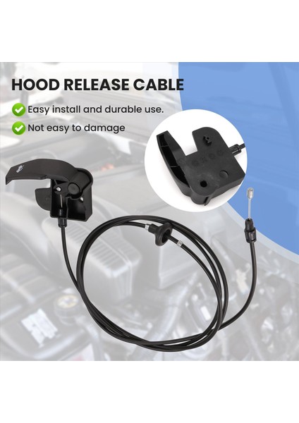 Hood Serbest Bırakma Kablosu 912-176 20968782 Cadillac Escalade Chevrolet Avalanche Hibrid Gmc Için (Yurt Dışından) indirimleri