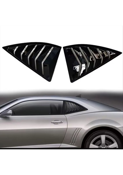 Sıcak Satış Tipor Çeyrek Tarzı Parlak Siyah Araba Yan Pencere Chevrolet Camaro Için 5 Gen 2010 - 2015 (Yurt Dışından) modelleri