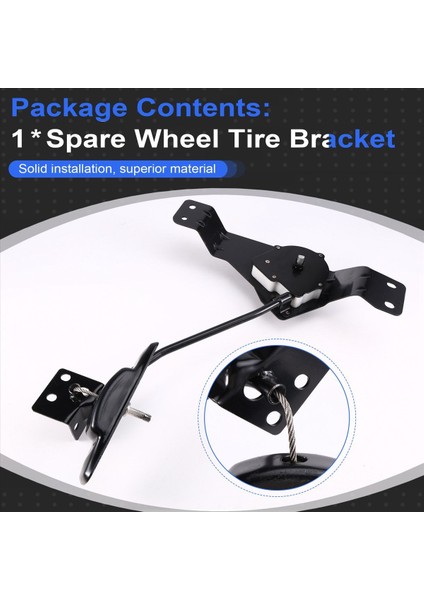 62800-4H000 Araba Taşıyıcı Assy Yedek Tekerlek Lastik Braketi 628004H000 Kıa Için Hyundai Için 2007-2021 Yepyeni Otomatik Aksesuar (Yurt Dışından) fırsatları