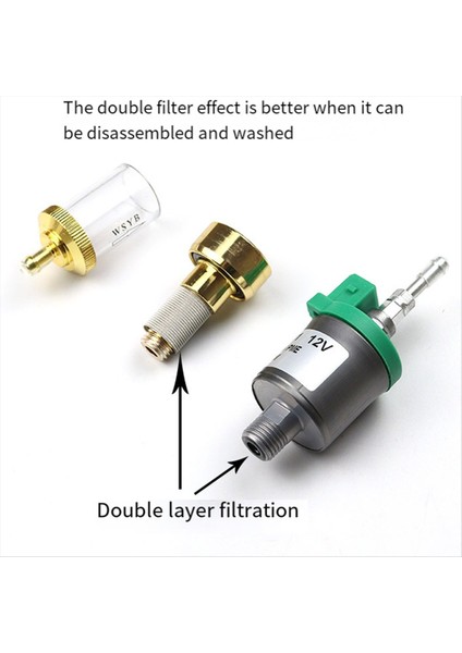 12V 28ML Araç Hava Dizel Park Yağ Pompası Araba Yükseltme Ultra Düşük Gürültü Isıtıcı Yakıt Pompası 1kw-5kw Eberspacher Universal (Yurt Dışından) indirimleri