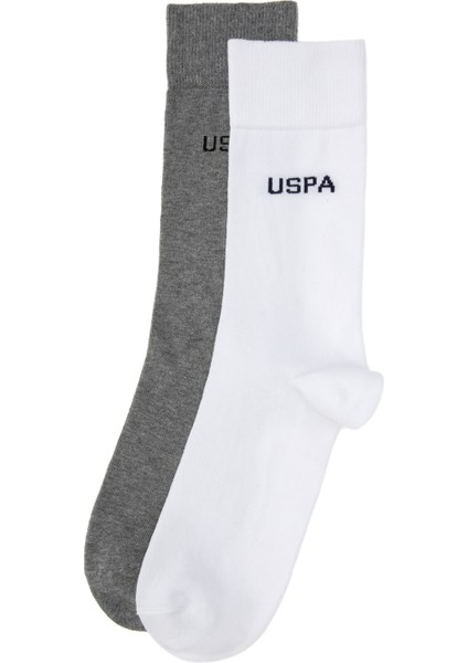 Erkek Gri Melanj Çorap (Soket) 50318209-VR086