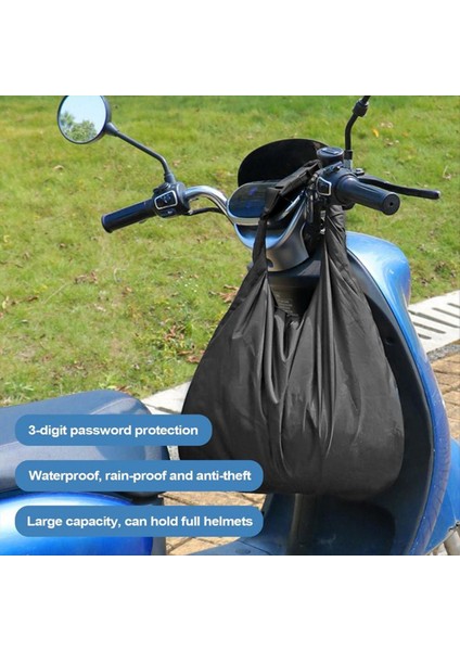 Kombinasyon Kilidi ile Kayak Kask Torbası Anti-Güz Koruması ve Depolama Çantası Suya Dayanıklı Spor Kask Poşeti (Yurt Dışından) modelleri