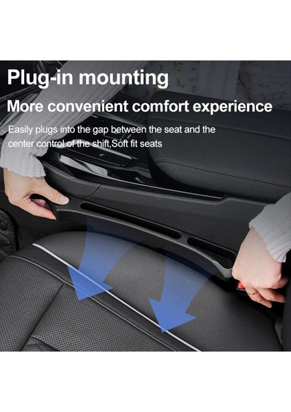 Araba Koltuk Boşlukları Dolgu 2 Pack Ekler Organizatör Depolama Araç Yan Koltuk Dolguları ile Koltuk Konsolu Arasına Ekler (Yurt Dışından) indirimleri