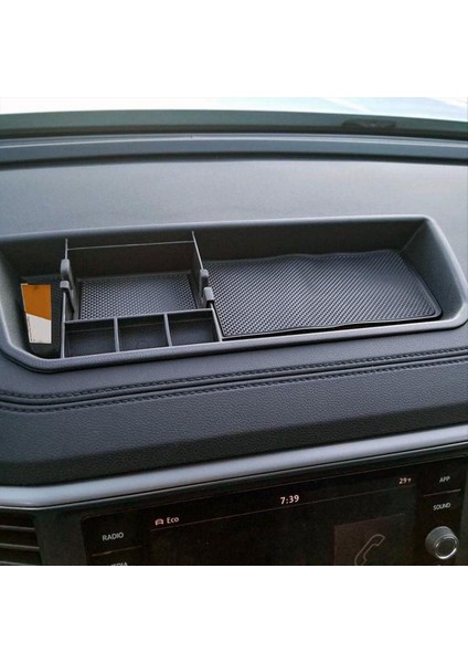 Vw Atlas/atlas Cross Sport 2018-2023 Saklama Kutusu Iç Aksesuarlar Için Gösterge Tablosu Organizatör Tepsisi (Yurt Dışından) indirimleri
