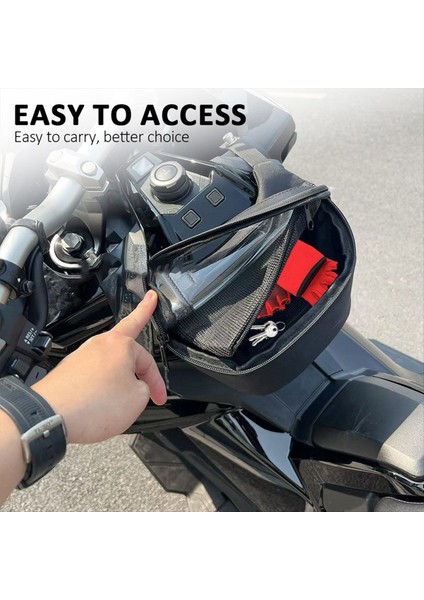 X-Adv 750 2017-2025 X-ADV750 Xadv 750 Için Dokunmatik Ekranlı Su Geçirmez Ön Navigasyon Torbaları ile Motosiklet Telefon Depolama Çantası (Yurt Dışından) modelleri