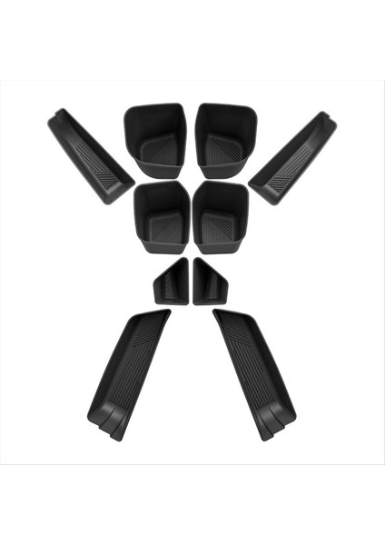 Bmw Için Araba Kapısı Organizatör Tepsisi X3 G45 2025 Kapı Yan Depolama Cepleri Yan Ekle Organizatör Kutusu Iç Aksesuarlar (Yurt Dışından)