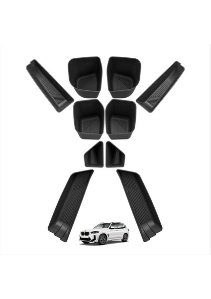 Bmw Için Araba Kapısı Organizatör Tepsisi X3 G45 2025 Kapı Yan Depolama Cepleri Yan Ekle Organizatör Kutusu Iç Aksesuarlar (Yurt Dışından) modelleri