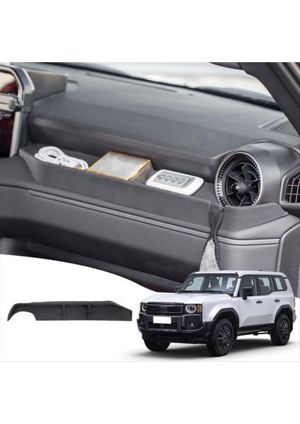 Toyota Land Cruiser Için Yolcu Saklama Kutusu 250 Prado LC250 J250 2024 2025 Gösterge Paneli Organizer Tepsi Aksesuarları (Yurt Dışından) fiyatları