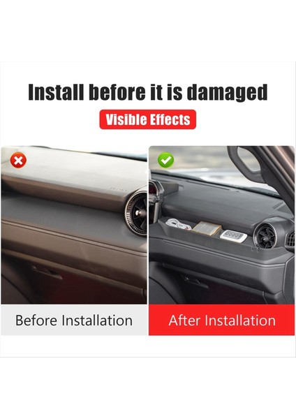 Toyota Land Cruiser Için Yolcu Saklama Kutusu 250 Prado LC250 J250 2024 2025 Gösterge Paneli Organizer Tepsi Aksesuarları (Yurt Dışından) modelleri