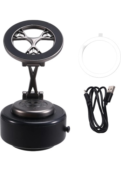 Araba Telefon Tutucu Manyetik Montaj 360 ° Dönen Vakum Adsorpsiyon Güçlü Mıknatıs Evrensel Navigasyon Telefon Emme Braketi (Yurt Dışından) fiyatları