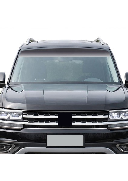 2x Araba Tinalanma Film Üst Ön Ön Cam Folyo Güneş Koruma Gradyanı 20X150CM (Siyah) (Yurt Dışından) modelleri