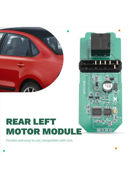 6R0959811 Vw Skoda Rapıd Ameo Polo/derby/ventero-Ind Ibiza/st (Koltuk) Arka Solda Yeni Pencere Motor Modülü (Yurt Dışından) fırsatları