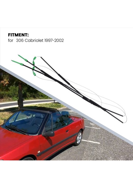 Peugeot 306 Için Cabriolet 1997-2002 Araba Penceresi Regülatörü Onarım Kiti Ön Sol/sağ Taraf (Yurt Dışından) fiyatları