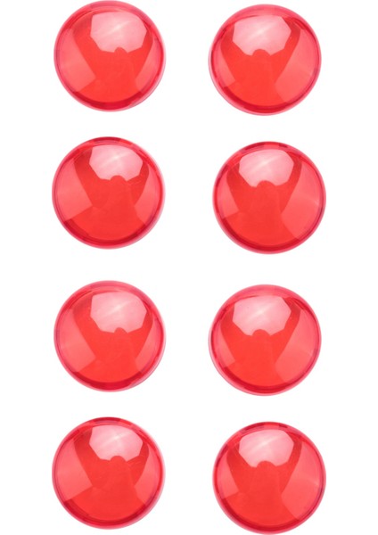 Dönüş Sinyali Işığı Göstergesi Lens Kapağı Için 8 Adet Sportster 1200 Touring Dyna Softail Fatboy Electra Yolu K Kırmızı (Yurt Dışından)