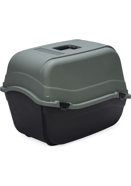 Xmpdby Beeztees Kapalı Kedi Tuvaleti, Koku Filtreli, Antrasit Koyu Mavi, 64X44X46CM modelleri