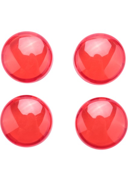 Dönüş Sinyali Işığı Göstergesi Lens Kapağı Için 4pcs Harley Sportster 1200 Touring Dyna Softail Fatboy Electra Yolu K Kırmızı (Yurt Dışından)