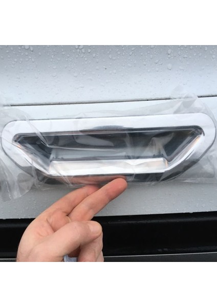 Ford Escape Kuga 2013-2018 Krom Arka Bagaj Bagaj Kapağı Kapı Kupa Kapak Kapağı Döşeme Kalıp Garnitörü (Yurt Dışından) fırsatları