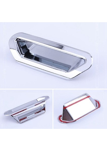 Ford Escape Kuga 2013-2018 Krom Arka Bagaj Bagaj Kapağı Kapı Kupa Kapak Kapağı Döşeme Kalıp Garnitörü (Yurt Dışından) indirimleri