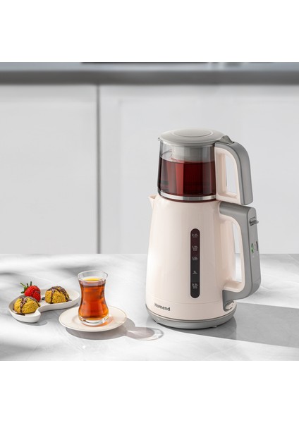 Royaltea 1756H Plastik Çay Makinesi Beyaz