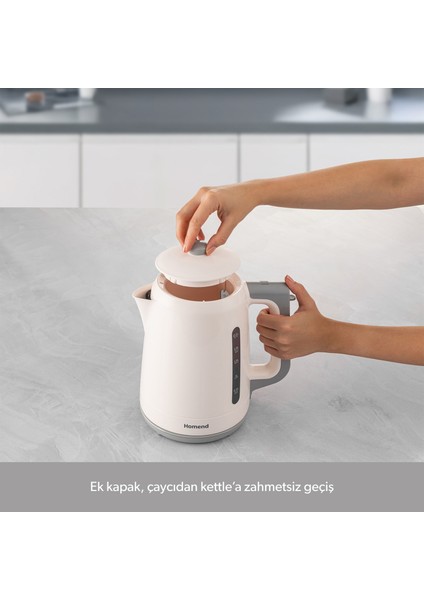 Royaltea 1756H Plastik Çay Makinesi Beyaz indirimleri