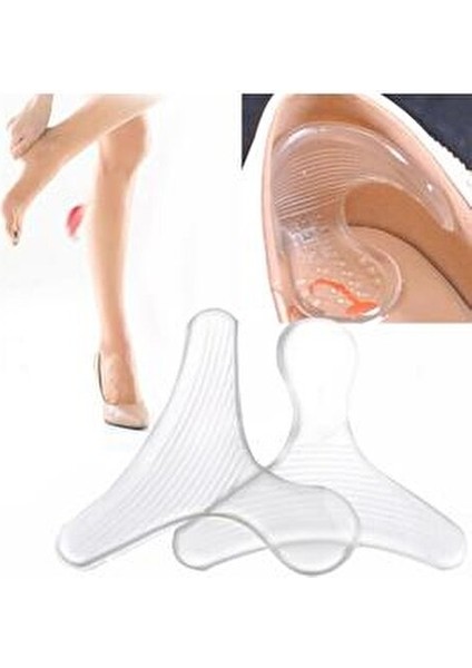 Ayakkabı Vurma Önleyici Silikon T Şekilli 2li Set Rahat Kullanım İçin