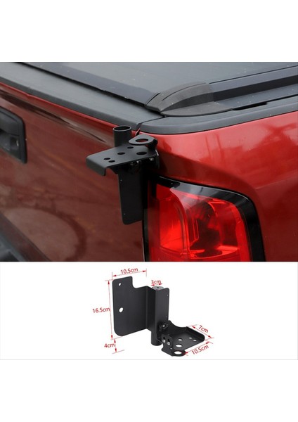 Araba Bagaj Kapağı Bayrak Direktörü Tutucu Chevy Colorado/gmc Kanyonu Için Montaj Braketi 2014-2022 Dış Aksesuarlar Sağ (Yurt Dışından) modelleri