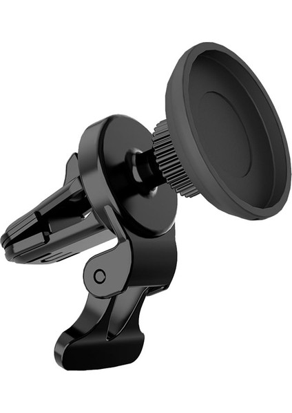 Araba Telefon Tutucu Hava Havalandırma Mıknatıs Standı Metal Kanca Klipsli 360 Rotasyon Hava Outlet Montaj Braketi (Yurt Dışından)