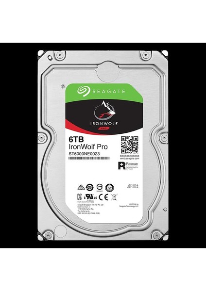 6tb Seagate Ironwolf 7200RPM 256MB ST6000NT001 fırsatları