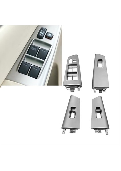 Araba Sağ Arka Cam Kilidi Cam Kaldırma Anahtarı Panel Kapak 74232-02E60-B0 74231-02E00 Toyota Corolla 2007-2013 Lhd (Yurt Dışından) fiyatları