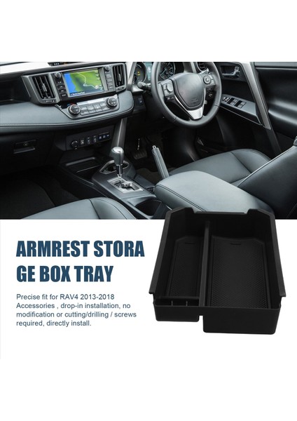 Araba Merkez Konsolu Koltuk Depolama Kutusu Palet Organizer Tepsi Torulcusu Toyota Rav4 2013-2018 (Yurt Dışından) fırsatları