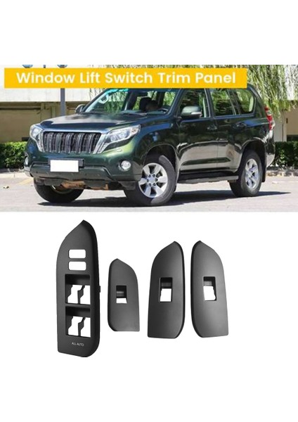Araç Ön Sol Pencere Kilidi Cam Asansör Anahtarı Trim Panel Kapak 74232-60600-C0 Toyota Prado LC150 2010-2019 Lhd (Yurt Dışından) fırsatları