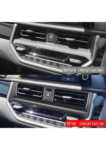 Araba Konsolu Klima Outlet Çerçeve Kapak Honda Wrv Dg5 Serisi 2024 Japon Sürümü Rhd A (Yurt Dışından) modelleri