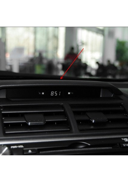 Toyota Camry 2012-2015 Merkez Konsol Saat Kapak Paneli Için Araba Gösterge Tablosu Merkezi Hoparlör Panel Kapağı (Yurt Dışından) indirimleri