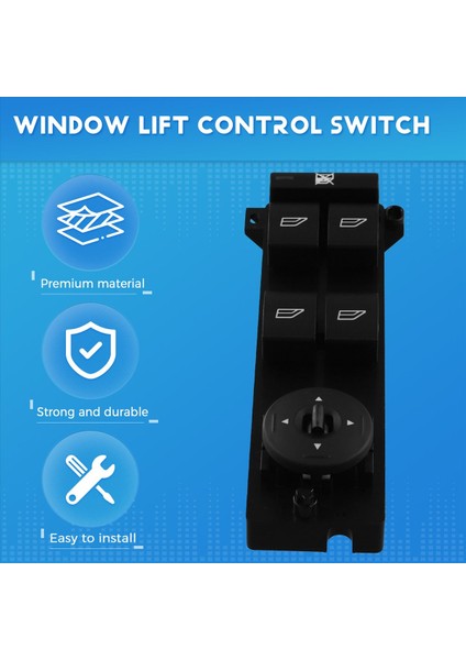 Araba Sol Ön El Elektrikli Güç Penceresi Asansör Kontrol Anahtarı 7M5T-14A132AB Ford Focus 2009-2013 Lhd (Yurt Dışından) fırsatları