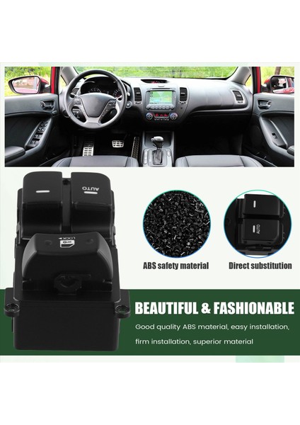 Araba 93570-1M750 Master Elektrikli Güç Penceresi Anahtarı 935701M750 Kia Cerato 2011-2016 (Yurt Dışından) fırsatları