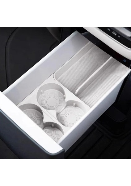 Araba Aksesuarları Buzdolabı Kupası Tutucu Içecek Lixiang L9 L7 L8 2024 Beyaz Için Izgara Silikon Ped Silikon (Yurt Dışından) modelleri